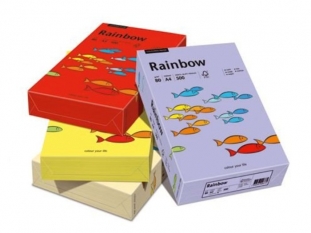 papier, karton kolorowy Rainbow A4 160g, kolory pastelowe