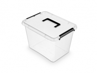 pojemnik do przechowywania 19l ORPLAST Simple box z rczk, transparentny