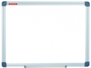 tablica suchocieralna, whiteboard Memoboards 80x60 cm, magnetyczna, lakierowana, rama aluminiowa Classic