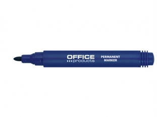 marker permanentny Office Products okrga kocwka, gr.linii 1-3 mm