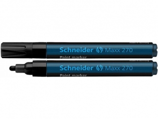 marker olejowy Schneider Maxx 270, okrga kocwka, gr.linii 1-3 mm