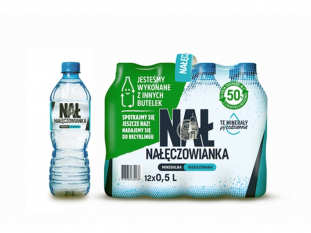 woda mineralna niegazowana 500 ml Nałęczowianka 12 szt./zgrz., plastikowa butelkaKoszt transportu - zobacz szczegóły
