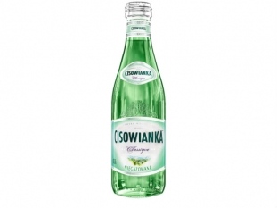 woda mineralna niegazowana 300ml Cisowianka Classique szklana butelka, 24szt./zgrz.  Dostawa wycznie na terenie Warszawy