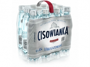 woda mineralna lekko gazowana 500ml Cisowianka plastikowa butelka, 12szt./zgrz. Koszt transportu - zobacz szczegy