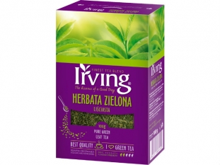 herbata zielona Irving liciasta sypana 100g