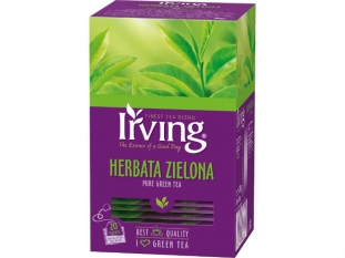 herbata zielona Irving kopertowana, 20 kopert