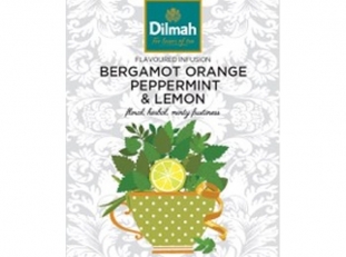 herbata zioowa Dilmah Bergamot, Orange Peppermint&Lemon, kopertowana, 20 kopert