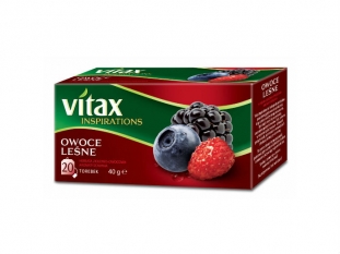 herbata owocowa Vitax Inspirations owoce lene, 20 torebek