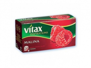 herbata owocowa Vitax Inspirations malinowa, 20 torebek