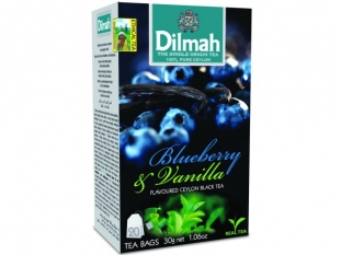 herbata czarna Dilmah Blueberry and Vanilla ( jagoda z wanili�), 20 torebek