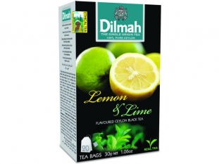 herbata czarna Dilmah Lemon and Lime ( cytryna i limonka), 20 torebek