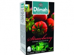 herbata czarna Dilmah Strawberry ( truskawka), 20 torebek