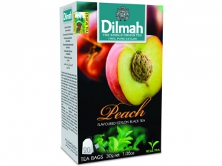 herbata czarna Dilmah Peach ( brzoskwinia), 20 torebek