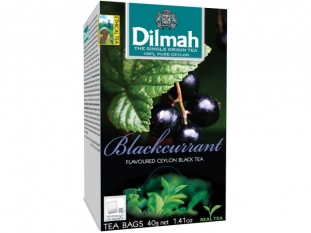 herbata czarna Dilmah Blackcurrant ( porzeczka), kopertowana, 20 kopert