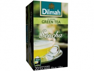 herbata zielona Dilmah Green Tea Sencha, kopertowana, 20 kopert