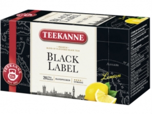 herbata czarna Teekanne Black Lemon ( cytryna), 20 torebek