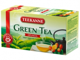 herbata zielona Teekanne Green Tea Opuncia ( zielona z opuncją), 20 torebek