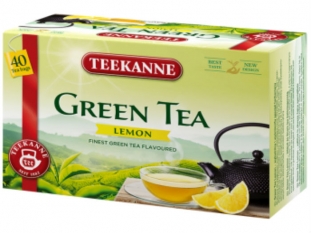 herbata zielona Teekanne Green z cytryn, 20 torebek
