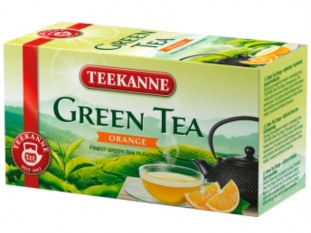 herbata zielona Teekanne Green Orange (zielona z pomaracz), 20 torebek
