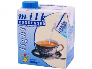 mleko zagęszczone niesłodzone Light Gostyń w kartoniku 500g