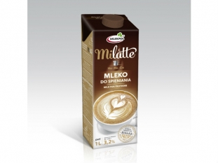 mleko 3,2% 1 L Milatte do spieniania 12 szt./zgrz.