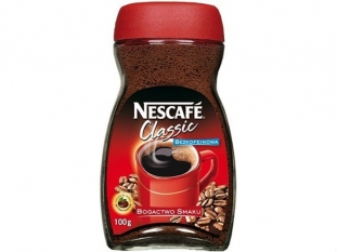 kawa rozpuszczalna Nescafe Classic bezkofeinowa 100g