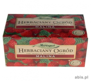 herbata owocowa Herbapol Herbaciany Ogród malinowa 20 torebek