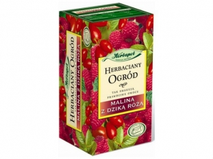 herbata owocowa Herbapol Herbaciany Ogrd malina z dzik r 20 torebek