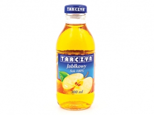 sok 300 ml Tarczyn jabkowy 15 szt./zgrz., szklana butelka Dostawa wycznie na terenie Warszawy