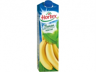 nektar owocowy Hortex bananowy, karton, 1 L