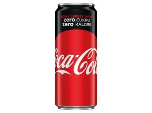 napj Coca Cola Zero 200 ml, puszka, 24 szt./zgrz.Koszt transportu - zobacz szczegy