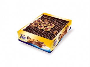 ciastka kruche Tago dekorowane czekolad 2,5kg