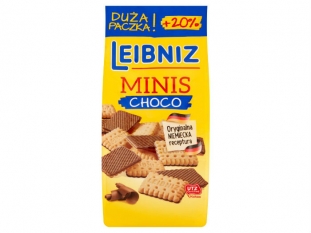 ciastka herbatniki Leibniz Choco Mini 100g