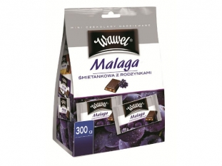 cukierki czekoladowe Wawel Malaga, 1kg