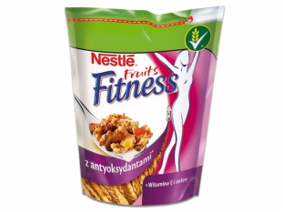patki niadaniowe Nestle Fitness z owocami 225g 8 szt./op.