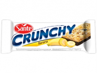 baton Sante Crunchy owocowy w czekoladzie 25 szt. x 35 g