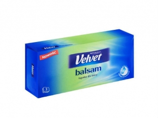 chusteczki higieniczne pudełko 70 szt. Velvet Balsam
