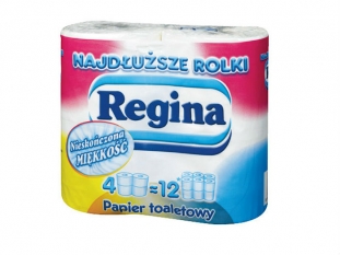 papier toaletowy Regina Regina Najduszy, 2 - warstwowy, 4 szt./op.
