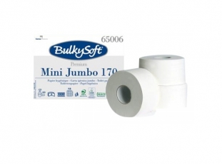 papier toaletowy BulkySoft Premium Mini Jumbo 2-warstwowy, gładki, rolka 145 m