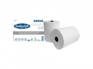rczniki papierowe w roli BulkySoft System biae, 2-warstwowe, rolka 200m