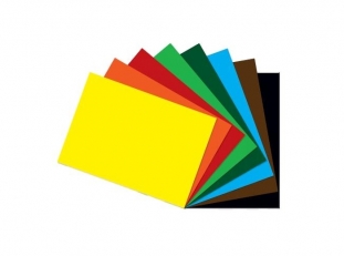 zeszyt papierw kolorowych B4  samoprzylepnych, 8 kartek