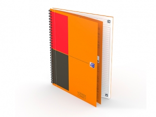 koonotatnik A4+ w lini Oxford International Notebook 80 kartek, oprawa twarda Towar dostpny do wyczerpania zapasw!