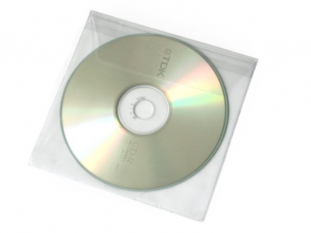 kiesze samoprzylepna na pyt CD/DVD Argo z klapk, 5 szt./op.