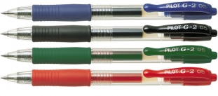 długopis żelowy Pilot G2 gel, gr.linii 0,32 mm 