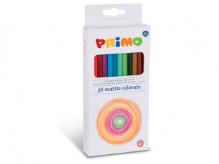 kredki owkowe Primo CMP Morocolor szecioktne 36 kolorw