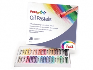 pastele, kredki olejowe / olejne Pentel 36 kolorw PHN-36