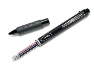 długopis 3-kolorowy automatyczny Pentel EnerGel, gr.linii 0,25 mm