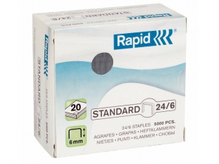 zszywki 24/6 Rapid Standard 5000 szt./op.