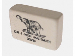 gumka do ścierania KOH-I-NOOR 300/80 mała 26x18x8 mm