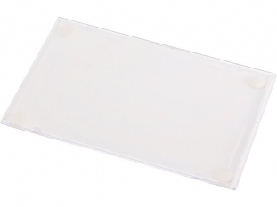 tabliczka informacyjna samoprzylepna 11x15 cm Panta Plast bezbarwna